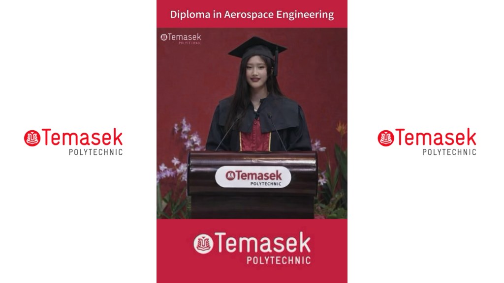 Chairwoman Pham Ngoc Anh Thi graduates in Aerospace Engineering from Temasek Polytechnic, Singapore